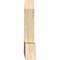 Ekena Millwork Portland Rough Sawn Timber Gable Bracket, Douglas Fir, 36"W x 24"H x 4"D x 6"F, 16/12 Pitch GBW036X24X0406POR00RDF - alternate 3